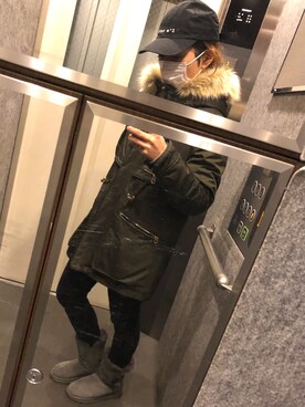 「新年一発目」｜「アイテム（その他アウター）」を使った、Ran®️Ran2🌵さん（レディース・153cm）の冬コーディネート