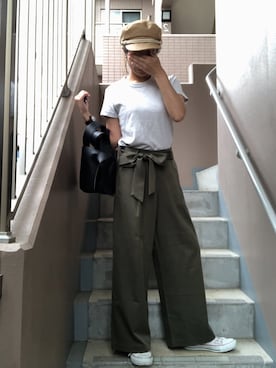 Ran®️Ran2🌵さん（レディース・156cm）の夏コーディネート