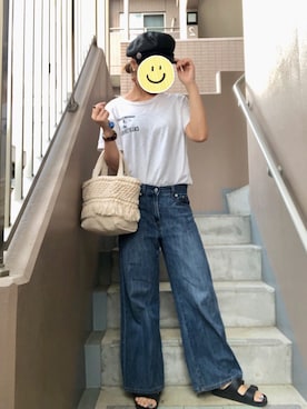 Ran®️Ran2🌵さん（レディース・156cm）の夏コーディネート