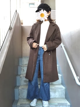 Ran®️Ran2🌵さん（レディース・156cm）の冬コーディネート