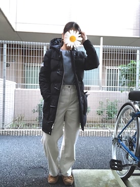 Ran®️Ran2🌵さん（レディース・156cm）の冬コーディネート
