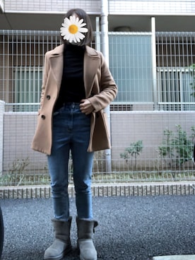 Ran®️Ran2🌵さん（レディース・156cm）の冬コーディネート