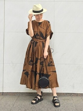 Tamuraさん（レディース・165cm）の春コーディネート