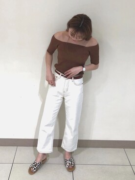 「平成最後のWEARISTAセンバツ」｜「アイテム（サンダル）」を使った、yuki _tさん（レディース・160cm）の春コーディネート
