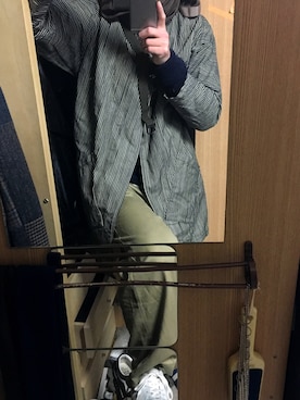 「アイテム（メッセンジャーバッグ）」を使った、ツナマヨさん（メンズ・170cm・30代）の秋コーディネート