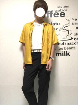 uさん（メンズ・179cm）の夏コーディネート