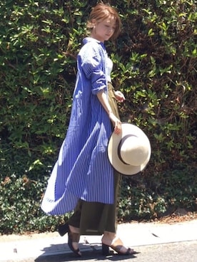 shiruju.kさん（レディース・155cm）の夏コーディネート