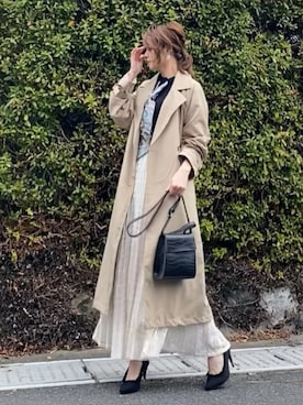 「モーメントプラス」｜「アイテム（ジャケット/アウター）」を使った、shiruju.kさん（レディース・156cm）の冬コーディネート