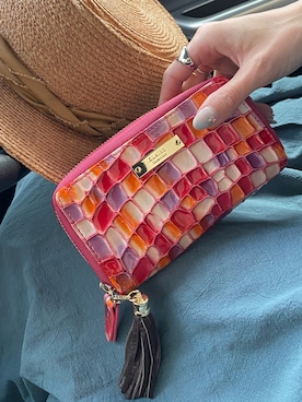 「化粧ポーチ」｜shiruju.kさん（レディース・156cm）の春コーディネート