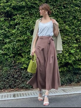 shiruju.kさん（レディース・156cm）の夏コーディネート