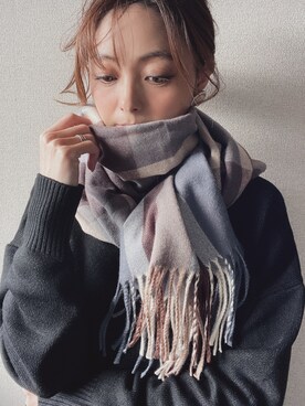 shiruju.kさん（レディース・156cm）の冬コーディネート