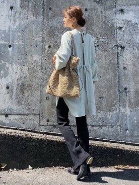 shiruju.kさん(レディース・156cm)の春コーディネート