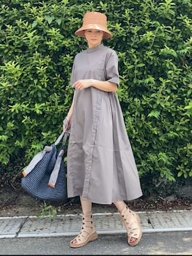 shiruju.kさん（レディース・156cm）の夏コーディネート