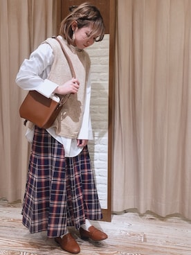 なぁさん（レディース・153cm）の春コーディネート
