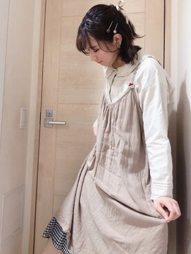 なぁさん（レディース・153cm）の春コーディネート