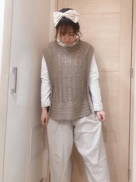 なぁさん（レディース・153cm）の春コーディネート