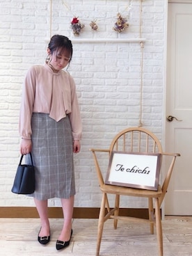 なぁさん（レディース・153cm）の春コーディネート