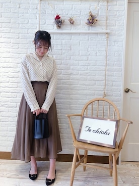 なぁさん（レディース・153cm）の春コーディネート