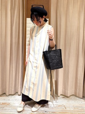 「アイテム（ワンピース/ドレス）」を使った、なぁさん（レディース・153cm・10代）の夏コーディネート
