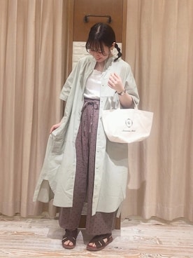 「アイテム（ワンピース/ドレス）」を使った、なぁさん（レディース・153cm・10代）の夏コーディネート