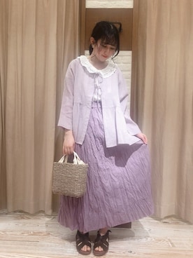 なぁさん（レディース・153cm）の夏コーディネート