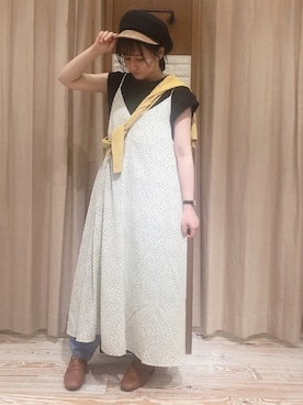 「アイテム（ワンピース/ドレス）」を使った、なぁさん（レディース・153cm・10代）の夏コーディネート