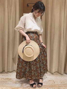 なぁさん（レディース・153cm）の夏コーディネート