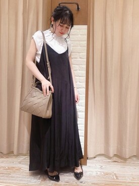 「アイテム（ワンピース/ドレス）」を使った、なぁさん（レディース・153cm・10代）の夏コーディネート
