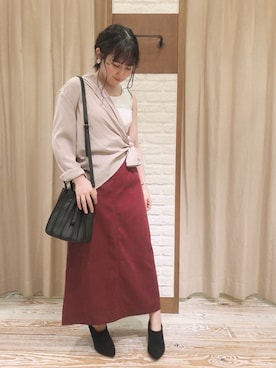 なぁさん（レディース・153cm）の秋コーディネート