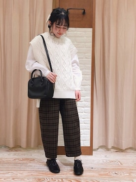 なぁさん（レディース・153cm）の秋コーディネート