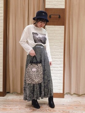 なぁさん（レディース・153cm）の秋コーディネート