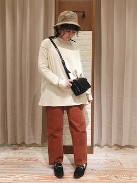 なぁさん（レディース・153cm）の秋コーディネート