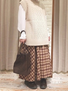 なぁさん(レディース・153cm)の秋コーディネート