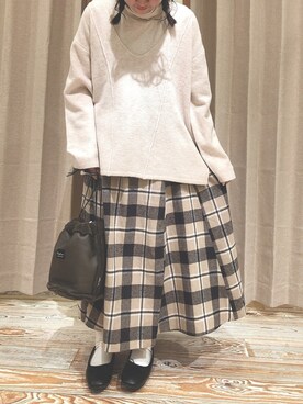 なぁさん（レディース・153cm）の冬コーディネート