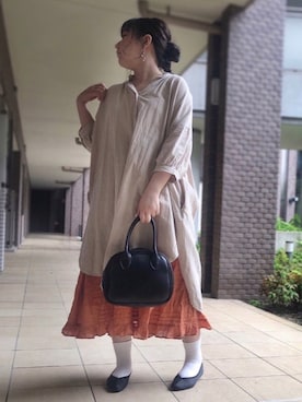 なぁさん（レディース・153cm）の春コーディネート