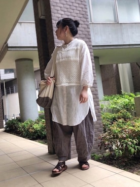 なぁさん（レディース・153cm）の春コーディネート