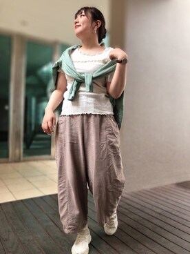 なぁさん(レディース・153cm)の夏コーディネート