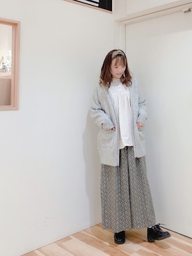 miki.mさん（レディース・165cm）の冬コーディネート