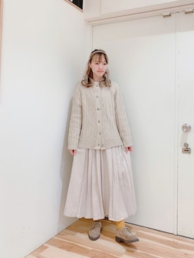 miki.mさん（レディース・165cm）の冬コーディネート