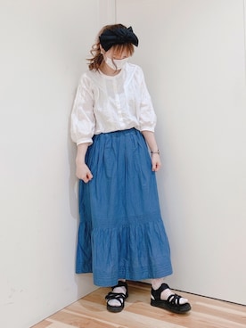 miki.mさん（レディース・165cm）の春コーディネート