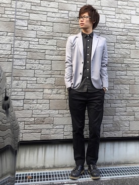「URBAN RESEARCH ROSSO WOMEN（アーバンリサーチ　ロッソ）のアイテム（ジャケット/アウター）」を使った、Ryu--taさん（メンズ・183cm）の冬コーディネート