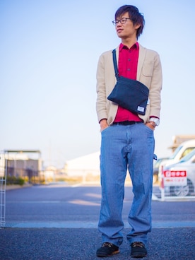 「SHIPS Days（シップスデイズ）のアイテム」を使った、Ryu--taさん（メンズ・183cm）の秋コーディネート