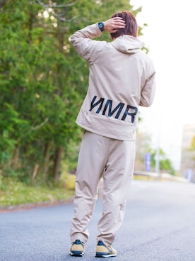 「NUMERALS（ヌメラルズ）のアイテム（ジャケット/アウター）」を使った、Ryu--taさん（メンズ・183cm）の春コーディネート