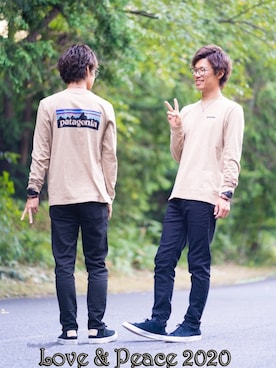 「Lono（ロノ）のアイテム」を使った、Ryu--taさん（メンズ・183cm）の秋コーディネート