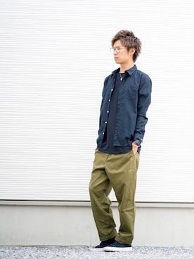 「Lono（ロノ）のアイテム」を使った、Ryu--taさん（メンズ・183cm）の秋コーディネート