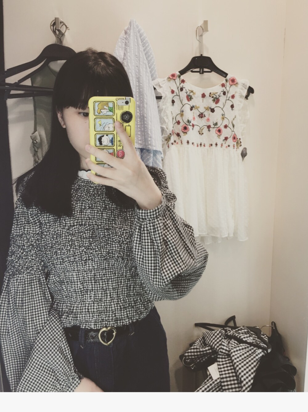「za ra」｜「ZARAのアイテム（トップス、ブラック系）」を使った、HEY-baobaoさん（レディース・157cm）の春コーディネートの1枚目の写真