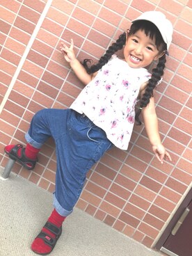 coccoさん(キッズ・90cm)の夏コーディネート