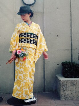 「PLST（プラステ）のアイテム（帽子）」を使った、Lynnさん（レディース・161cm）の春コーディネート