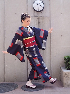 「COMME CA DU MODE（コムサデモード）のアイテム（その他シューズ）」を使った、Lynnさん（レディース・161cm）の春コーディネート