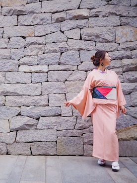 「COMME CA DU MODE（コムサデモード）のアイテム（その他シューズ）」を使った、Lynnさん（レディース・161cm）の春コーディネート